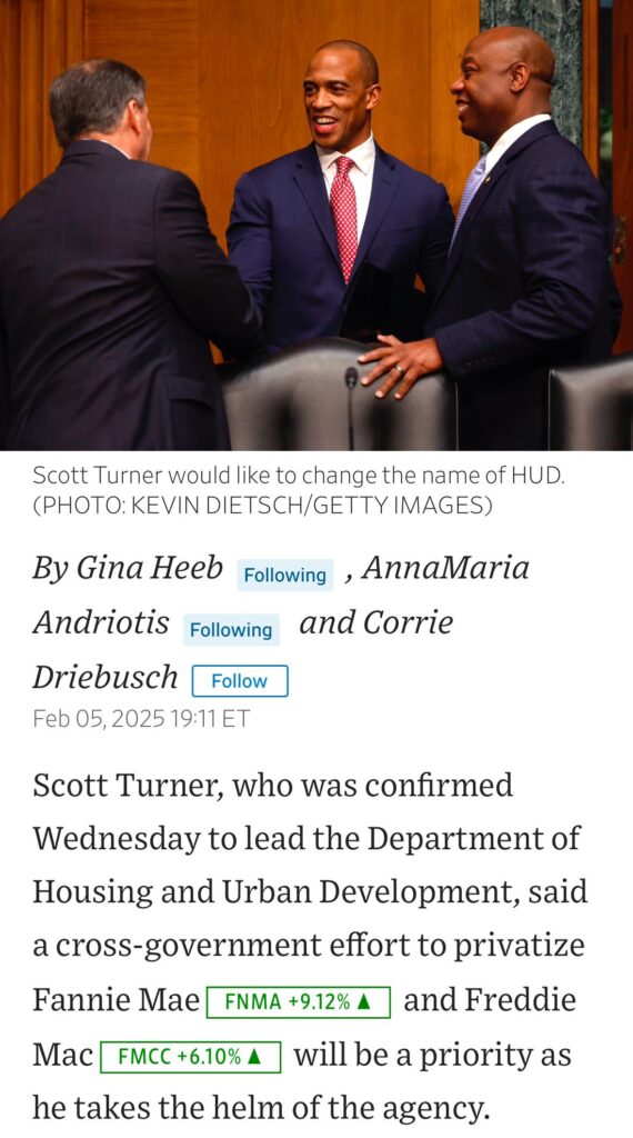 US housing agency rehires sacked staff ahead of Fannie and Freddie IPO